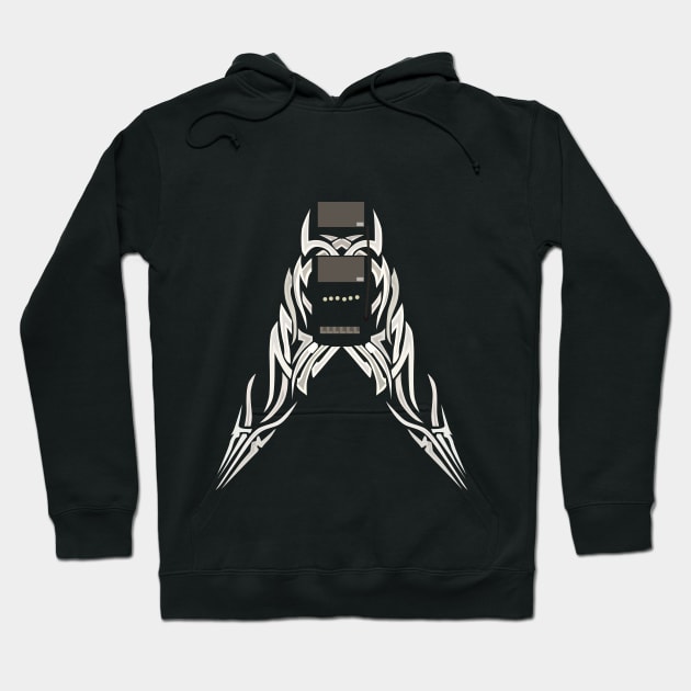 KFK Guitar Hoodie by Squid's Store